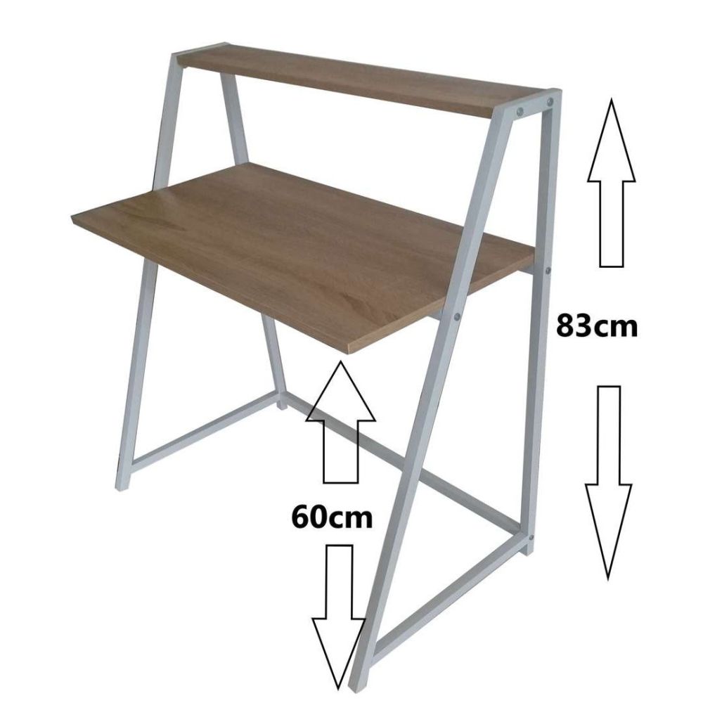 Mesa Ordenador auxiliar o estudio infantil modelo Sintra Color Cambria Blanco