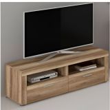 Mueble de Comedor, Mueble Salón, Acabado en Color Cañón, Medidas: 201 cm (Ancho) x 135 cm (Alto) x 41,4 cm (Fondo)