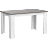 Mesa de Comedor, Mesa de Salón Fija, Color Andersen Pino Gris, Medidas: 140 cm (Largo) x 80 cm (Ancho) x 75 cm (Alto)
